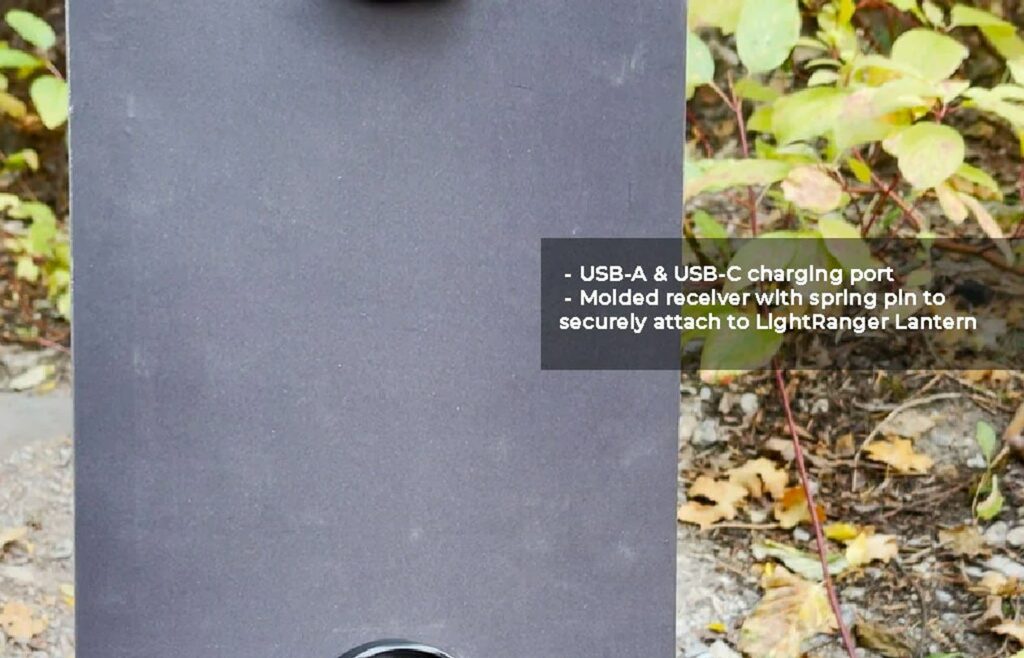 20 Watt Portable Solar Panel W/ Lightranger Receiver